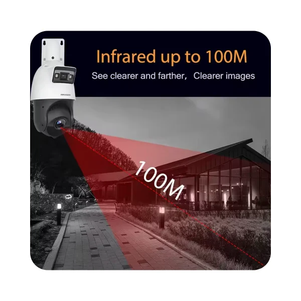 Câmera Speed Dome IP Hikvision Ds-2se4c225mwg-e12(f0) 2mp 25x Tandemvu